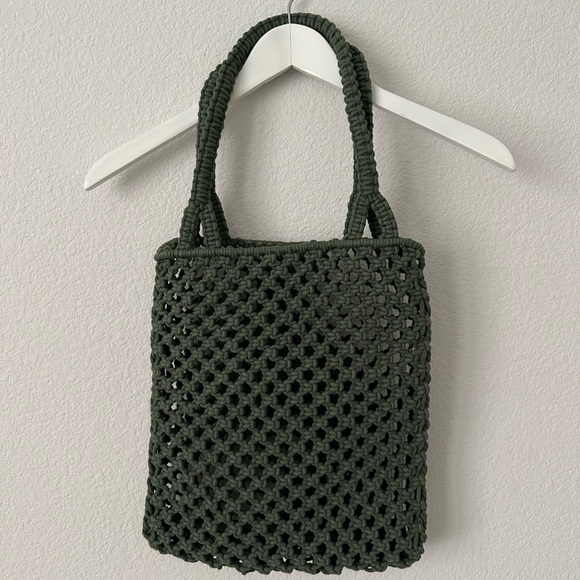 LOFT Braided Market Tote Bag - Picture 2 of 3